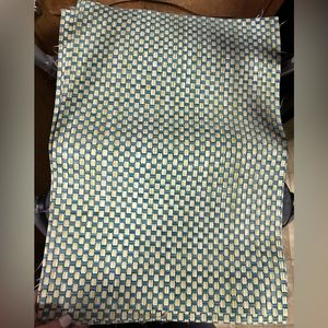 4 Green/blue checkered placemats